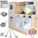 кухня със светлина и звуци Kruzzel, 80x80,5 см, Оборудвана - D2074
