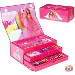 Детски рисувателен комплект в триетажно куфарче Barbie - Код DW4792