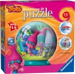 3D Пъзел Ravensburger 72 части Тролчетата – Сферичен пъзел за деца 6+(Код D933)