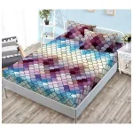 Долен чаршаф с ластик и две калъфки (за матрак от 160x200 до 180x200), 3 части - Модел S14939