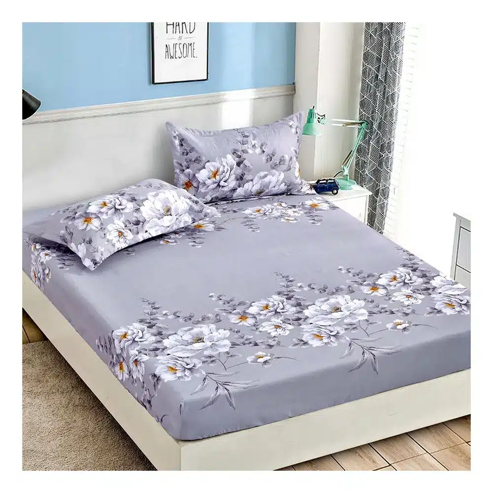 S15530-9999c2 Единичен долен чаршаф с ластик и две калъфки, 3 части - Модел S15530 - Image 1