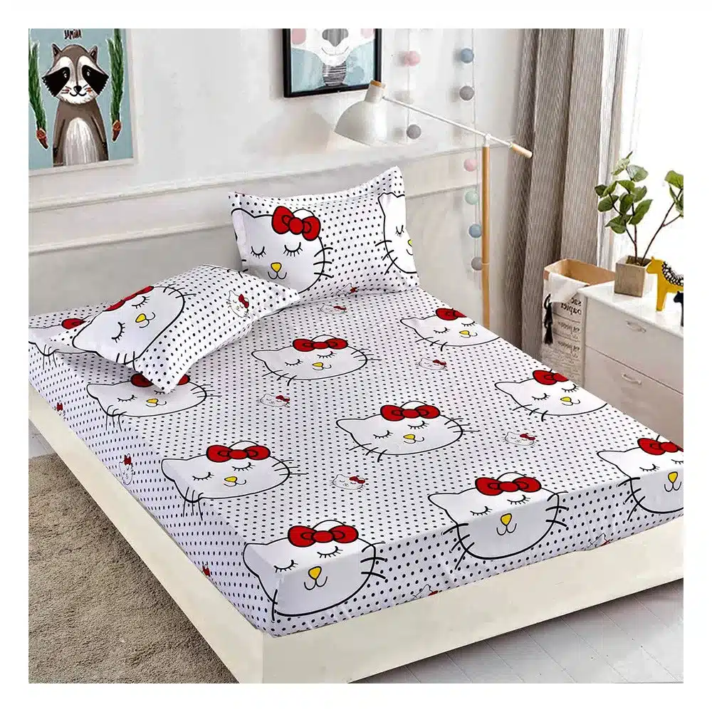 S15532-9999c2 Единичен долен чаршаф с ластик и две калъфки, 3 части - Модел S15532 - Image 1