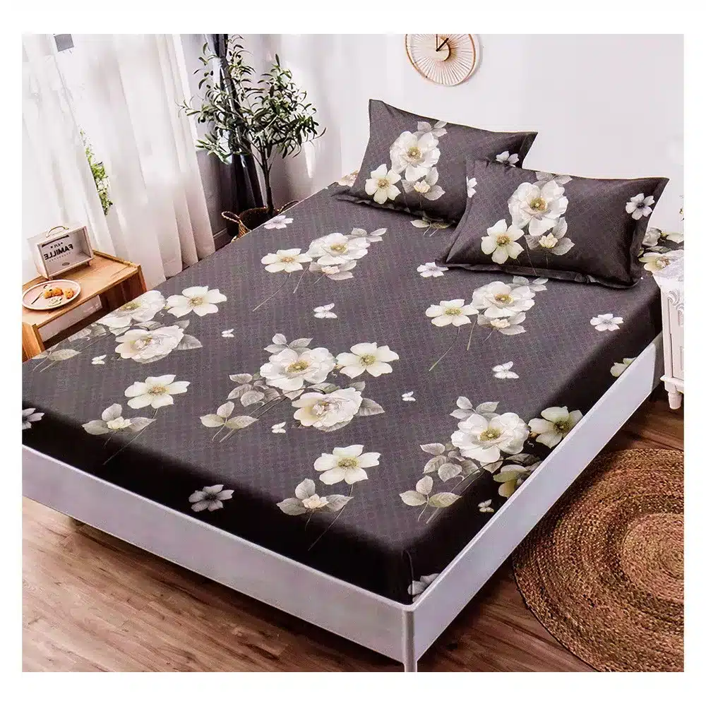 S15555-1100c9 Долен чаршаф с ластик и две калъфки, 3 части - Модел S15555 - Image 1