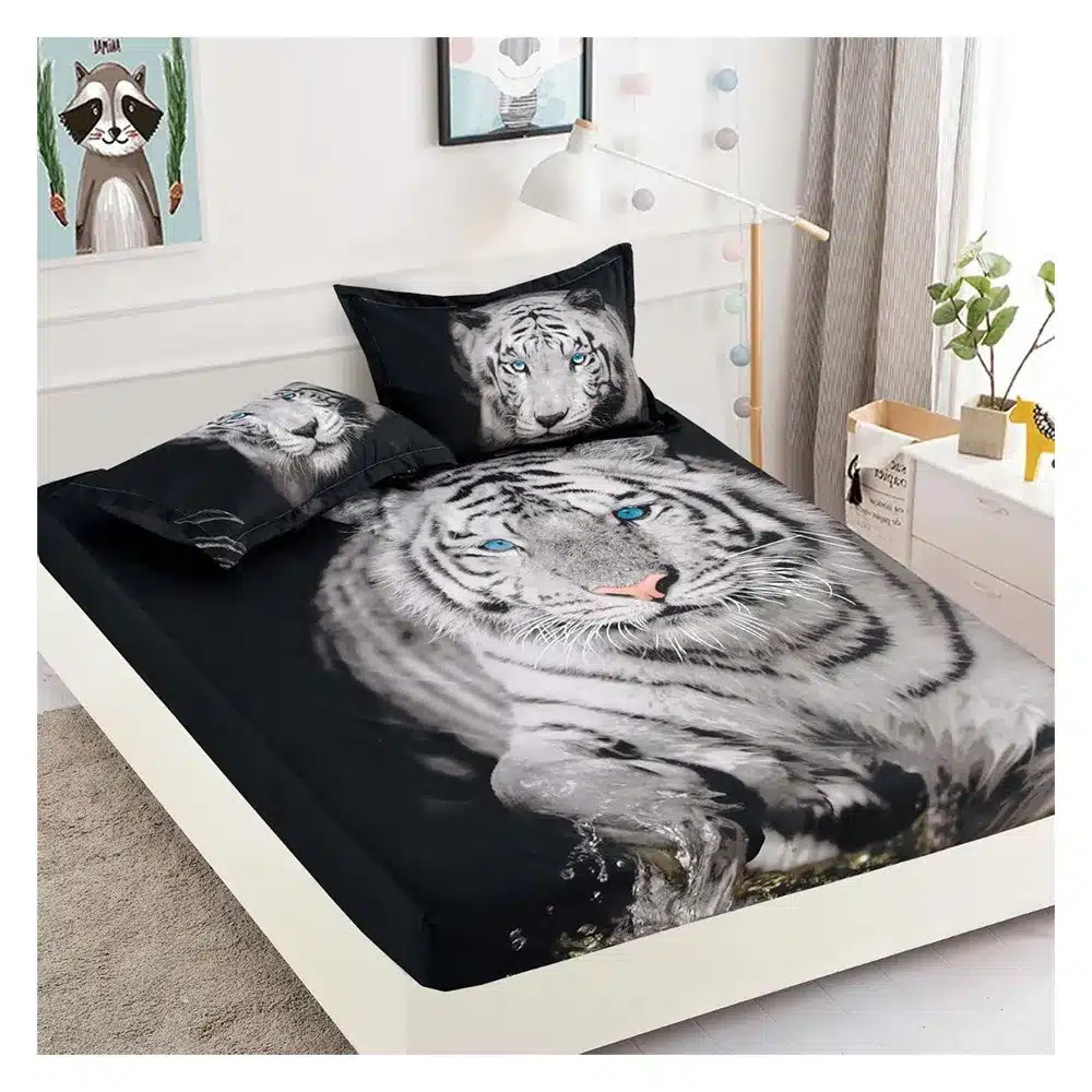 S15759-9999c8 Долен чаршаф с ластик и две калъфки, 3 части - Модел S15759 - Image 1