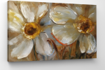 Картина Бяло цвете 50x70 см