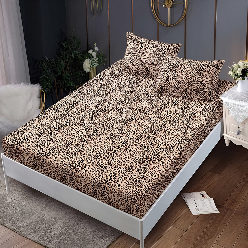 S18276-4444c8 Долен чаршаф с ластик и две калъфки (за матрак 140x200), 3 части - Модел S18276 - Image 1