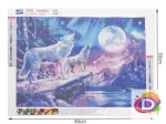 Диамантен гоблен Вълци Danysgame - Код D889 - Image 3