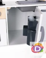 Детска кухня 73x30x89.5 см, Дървена, с мивка, осветление, светещи котлони, ледогенератор Danysgame - Код D989 - Image 4