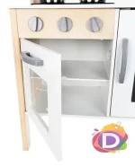 Детска кухня 73x30x89.5 см, Дървена, с мивка, осветление, светещи котлони, ледогенератор Danysgame - Код D989 - Image 5