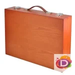 Комплект за рисуване в дървено куфарче, 174 части - Код D984 - Image 3