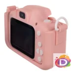 Детски дигитален фотоапарат, FULL HD КАМЕРА + 32GB КАРТА, Розов, Kruzzel AC22296 - Код D2095 - Image 4