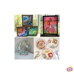 Бои за рисуване върху стъкло, порцелан, керамика, 6 цвята  - Код D2529 - Image 4