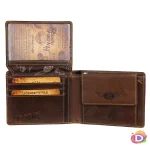 Кожен портфейл с верижка от естествена кожа Greenburry Phoenix "Racing Collection"- D2377 - Image 3