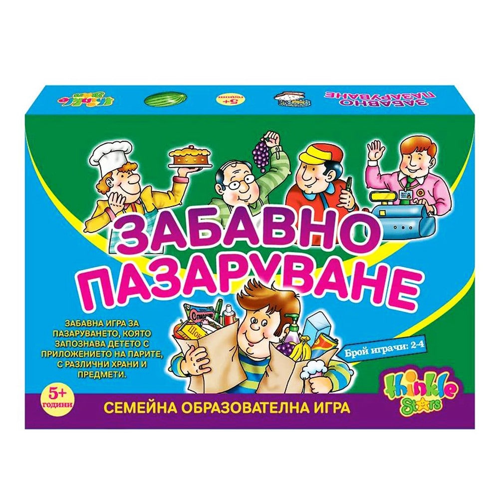 F1026-8901137261437 Детска образователна игра Thinkle Stars "Забавно пазаруване" - Код F1026 - Image 1