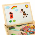 Магнитна дъска с магнити, Многофункционална, Двустранна  - Код D2368 - Image 2