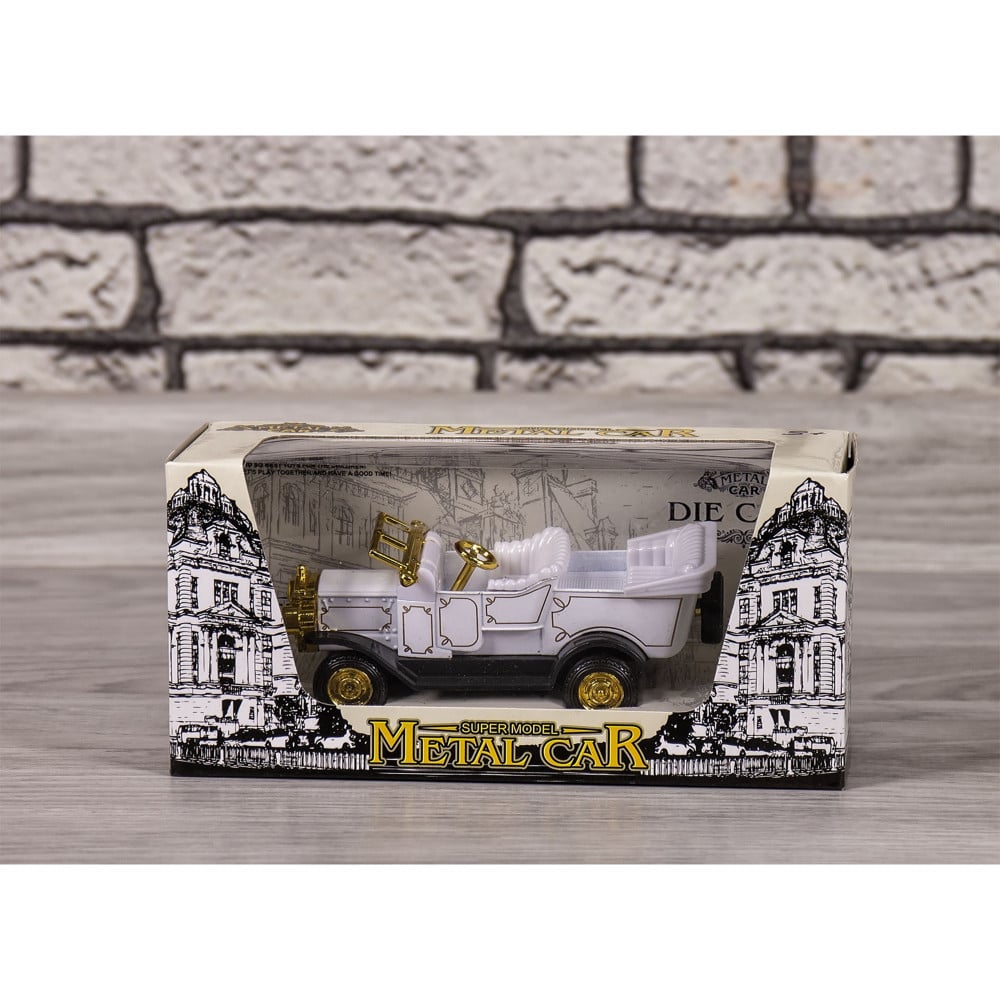 W2515-101014358-6961010143580 Детска метална ретро кола със звук и светлина - Код W2515 - Image 1