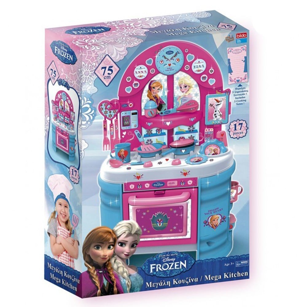W3154-8701-5201429087015 Детски комплект кухня с прибори Frozen (75см) - Код W3154 - Image 1