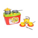 Кухня в куфар (14 елемента) Technok Toys - Код W3213 - Image 3