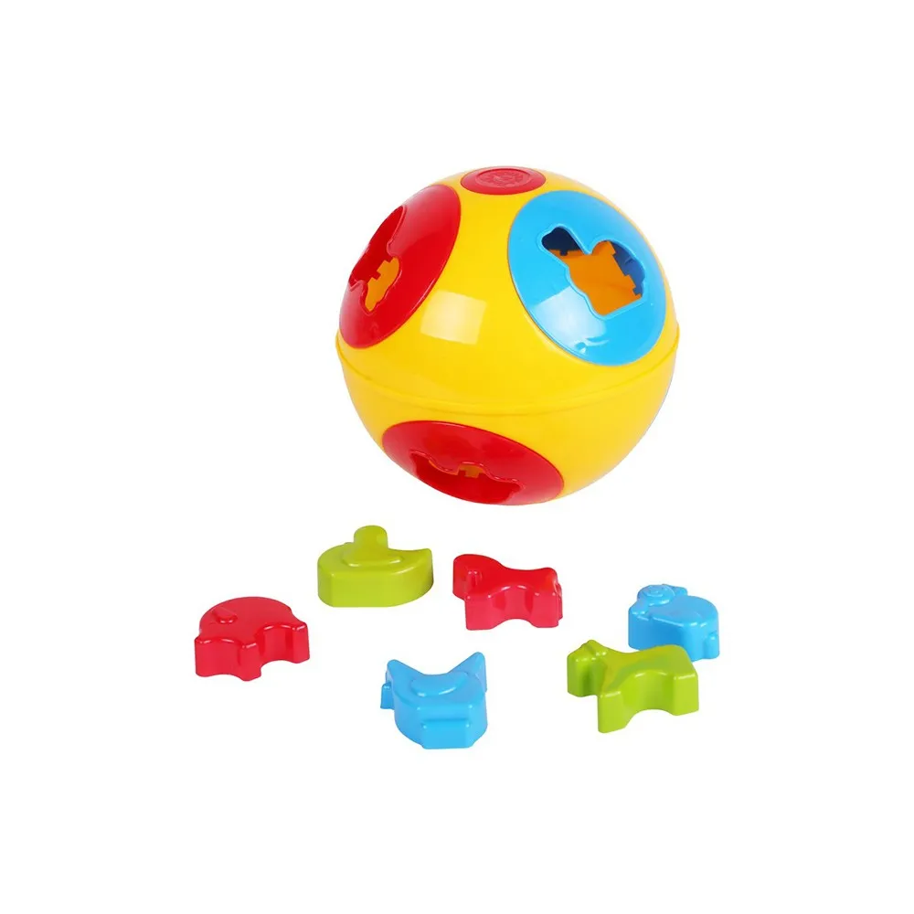 W3301-633237-4823037603237 Топка сортер (животинки) Technok Toys - Код W3301 - Image 1