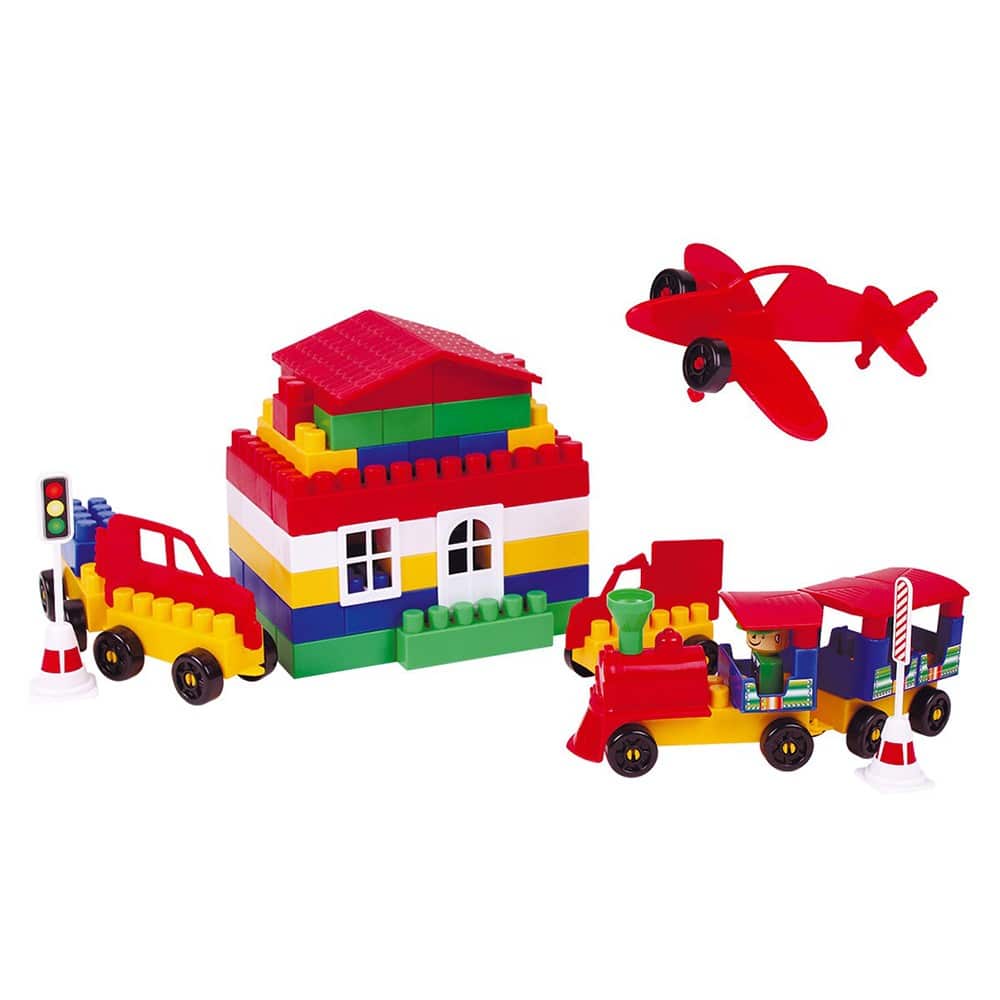 W3318-630519-4823037600519 Детски конструктор (130 елемента) Technok Toys - Код W3318 - Image 1