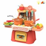 Детска мини кухня със звук и светлина - Код W3583