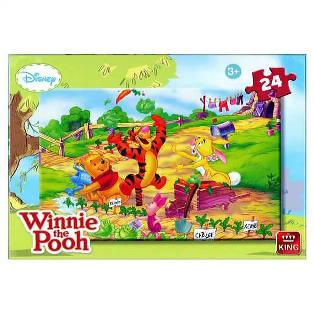 W3790-605244-8710125052441 Пъзел WINNIE THE POOH (24 елемента) - Код W3790 - Image 1