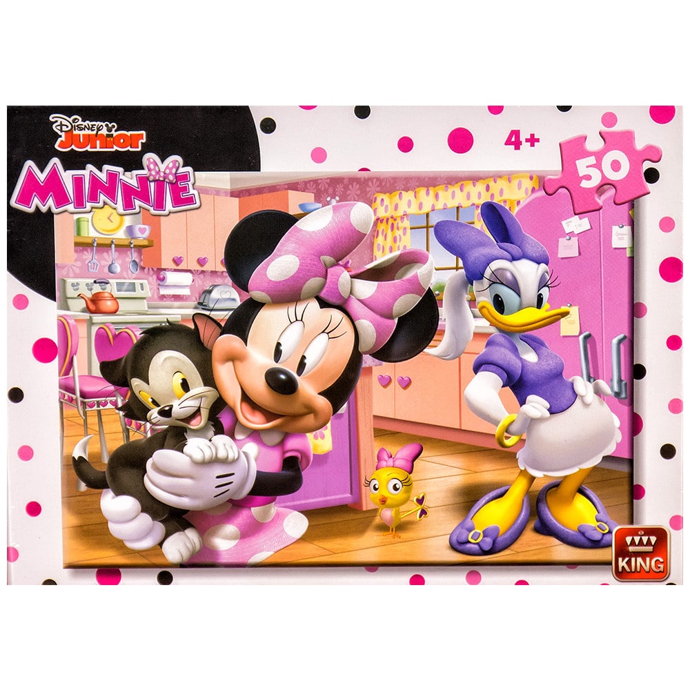 W3944-605906-8710125559063 Пъзел Minnie Mouse (50 елемента) - Код W3944 - Image 1