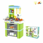 Детска кухня със светещи котлони и реалистични звуци (70см) - Код W4359