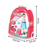 Детски комплект за красота в куфарче на колела - Код W4448 - Image 2