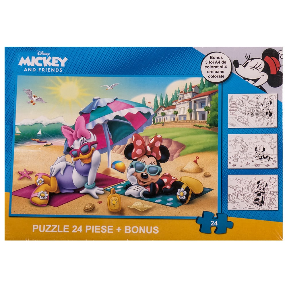 W4666-666380-5949043766380 Детски пъзел Minnie Mouse (24 елемента) - Код W4666 - Image 1