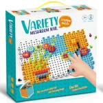 Детска мозайка със зъбчати 185 елемента - Код W4773