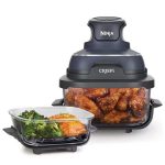 Преносим стъклен фритюрник Ninja FN101EUGY Crispi 4in1, 1700W, син - Image 3