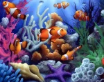 Диамантен гоблен Морско дъно 30x40 см - Код D2925 - Image 2