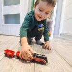Детски електрически локомотив с два вагона - Код D2165 - Image 3