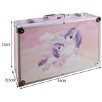 Комплект за Рисуване в Куфар с Еднорог - 145 Части - Код D2206 - Image 11