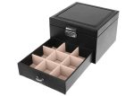 Кутия за бижута 8898 с огледало, 2 нива - Код D995 - Image 3