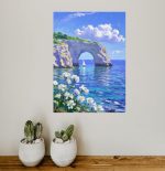 Картина за рисуване по номера "Шепот на вълни" 40х50 см с подрамка - Код D20246 - Image 2
