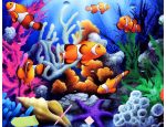 Диамантен гоблен Морско дъно 30x40 см - Код D2925