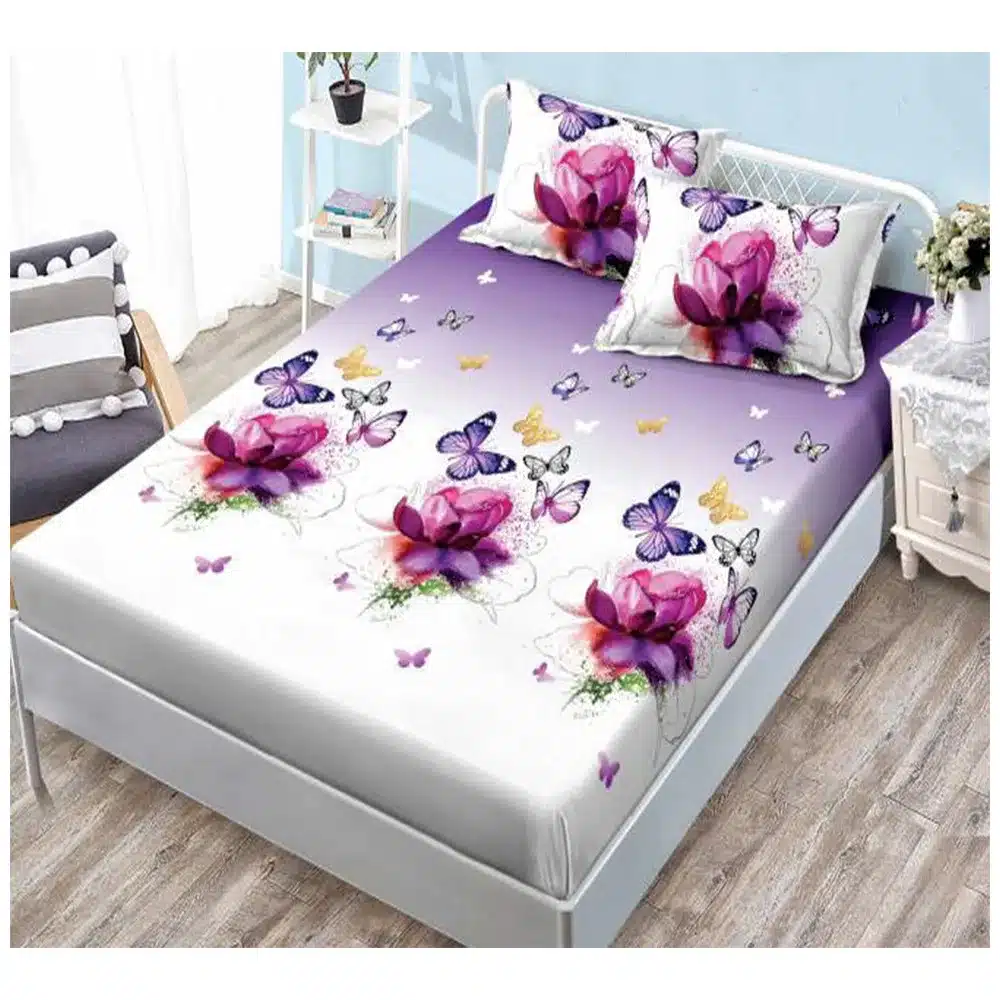 S13488-666666 Долен чаршаф с ластик и две калъфки, 3 части - Модел S13488 - Image 1