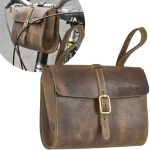 Кожена чанта за велосипед XL "Vintage" Greenburry - Код 2384 - Image 2