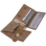 Кожен портфейл Greenburry Vintage „Щука“ - Код D2936 - Image 3