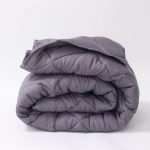 Олекотена завивка Елинор Индиго, Лятна, Единично легло, 150/210 см., Капитонирана - Код S17954