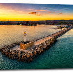 Картина Варна Морският фар, 50x70 см