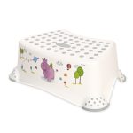 Стъпало за баня LORELLI HIPPO WHITE-GREY, Бял/Сив - Код L11524