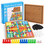 Дървена логическа игра 3в1 - Код W5836